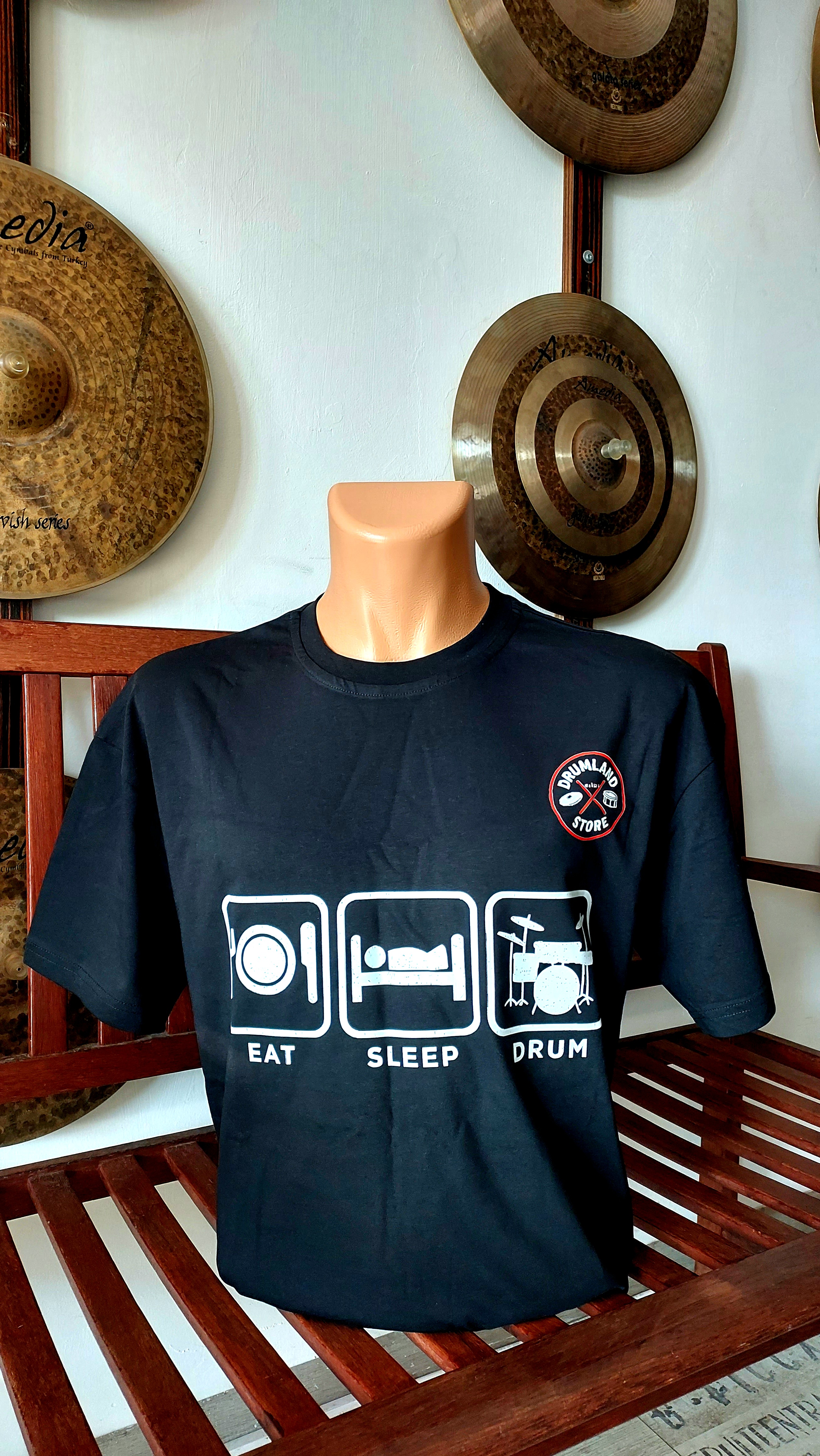 Eat Sleep Drum Davul Tişört